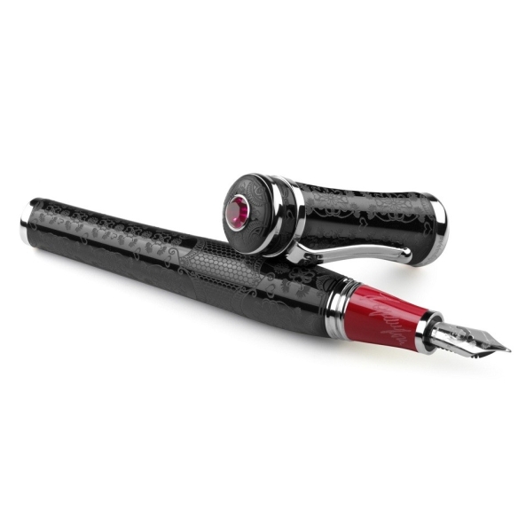 Sophia Loren Limitovaná edícia Plniace pero Striebro a topás MONTEGRAPPA - 2
