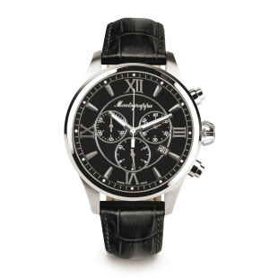 Fortuna Chronograph 42 mm Watch Black MONTEGRAPPA - 1