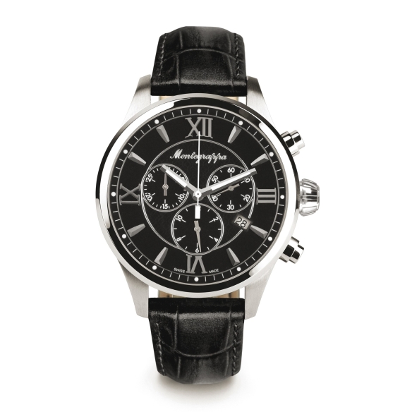 Fortuna Chronograph 42 mm Hodinky čierna MONTEGRAPPA - 1