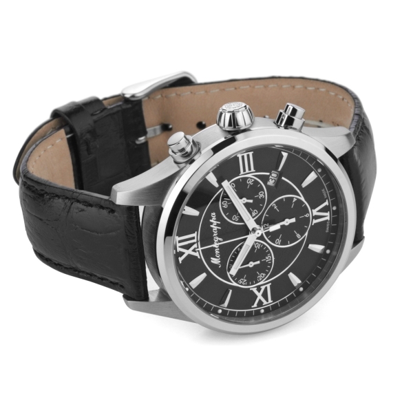 Fortuna Chronograph 42 mm Hodinky čierna MONTEGRAPPA - 2