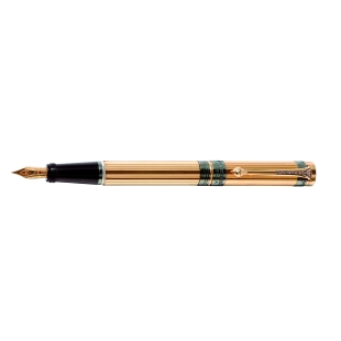 Palladio limited edition fountain pen with rubies AURORA - 1