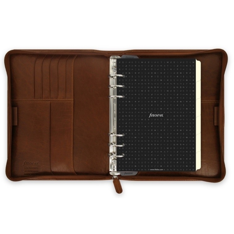 Lockwood Zip diár A5 hnedý FILOFAX - 3