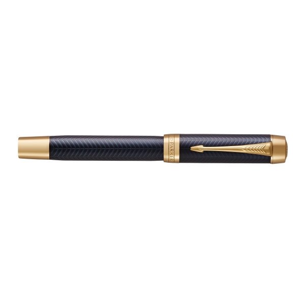 Duofold Prestige Blue Chevron Centennial Fountain Pen PARKER - 2