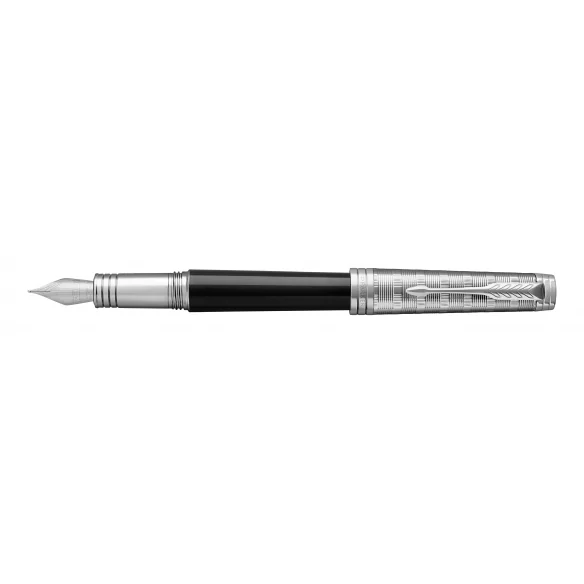 Premier Custom Tartan Lacquer and Metal CT Fountain Pen PARKER - 1
