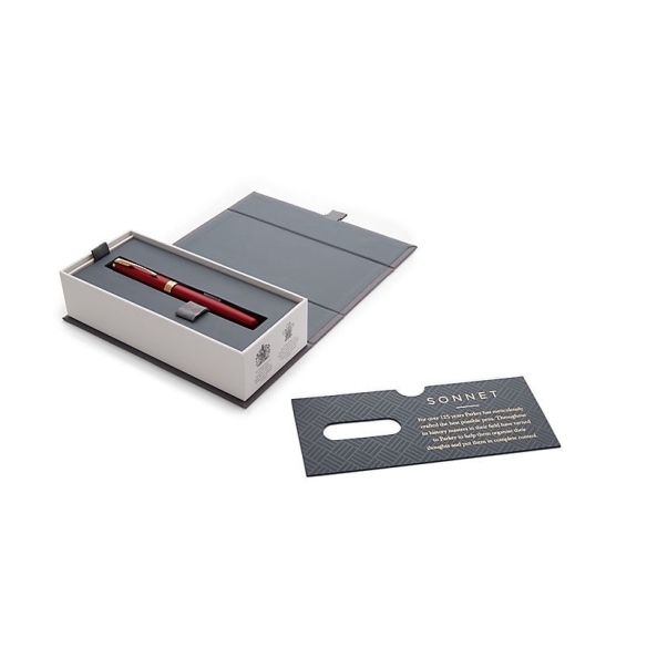 Sonnet Red GT plniace pero PARKER - 4