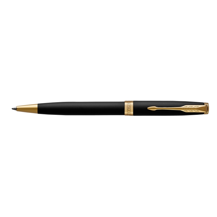 Sonnet Matte Black GT Ballpoint Pen PARKER - 1