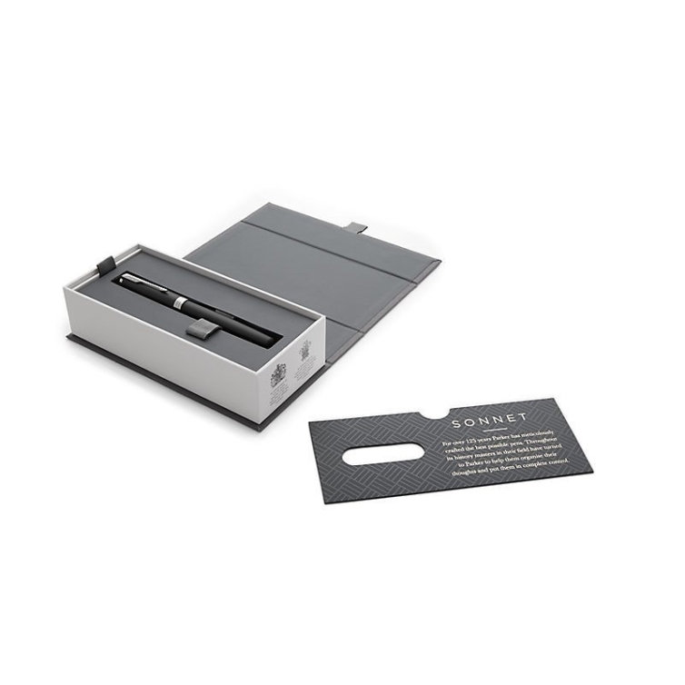 Sonnet Matte Black CT plniace pero PARKER - 4
