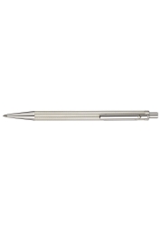 Oplev luksusen ved den håndlavede Eco - Sterling Silver 925 kuglepen, omhyggeligt designet med et sterling sølv 925 bygmønster og et graveringsfelt til personliggørelse. Denne Waldmann Eco pen er fremstillet i Tyskland og kombinerer elegance og sofistikering med en jævn trykmekanisme for ubesværet skrivning. Forkæl dig selv med tysk håndværk, og gør hvert pennestrøg til et stilfuldt statement.