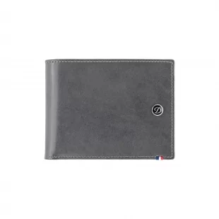 Line D Grau - Blaue Brieftasche für 8 Kreditkarten S.T. DUPONT - 1