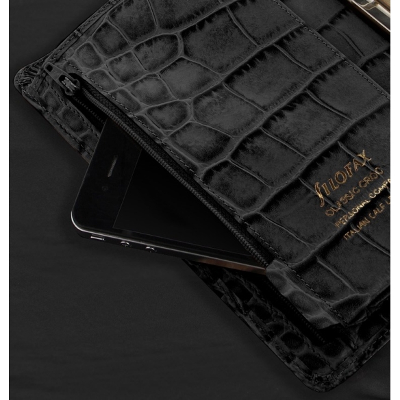 Classic Croc Diár vreckový čierna FILOFAX - 5