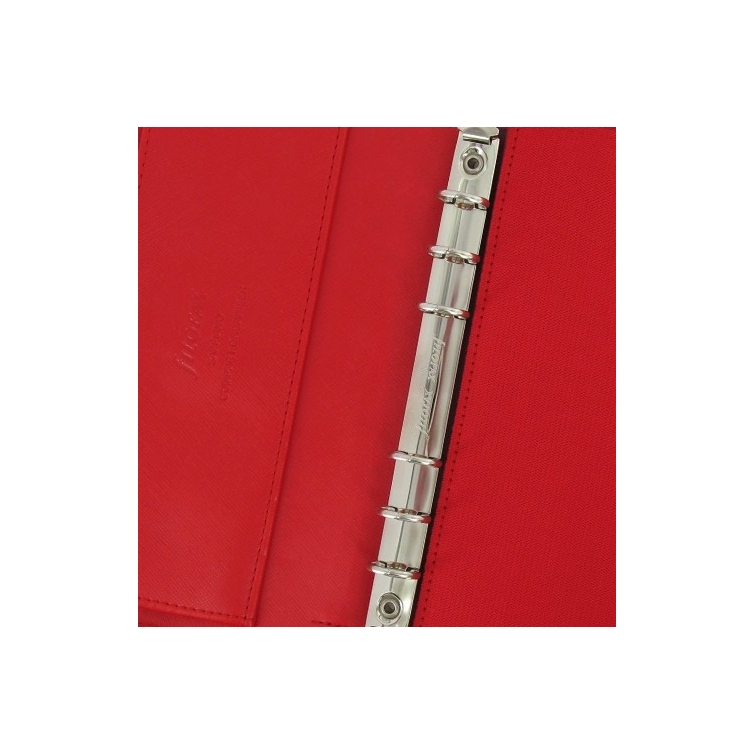 Saffiano Diár na zips Compact červená FILOFAX - 4