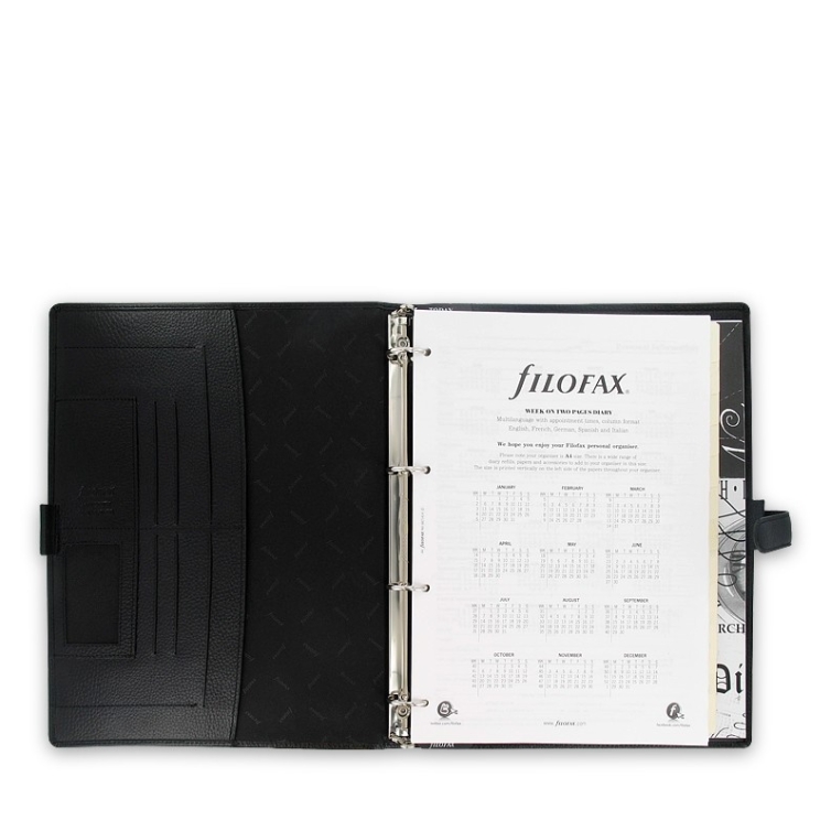 Finsbury Diár A4 čierna FILOFAX - 3