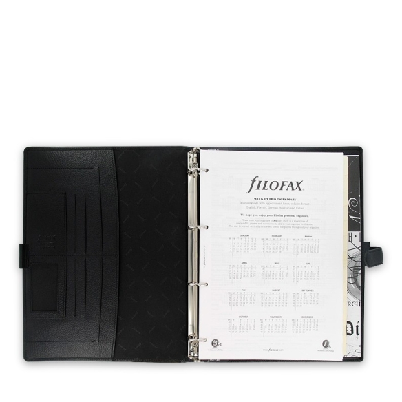 Finsbury Diár A4 čierna FILOFAX - 3