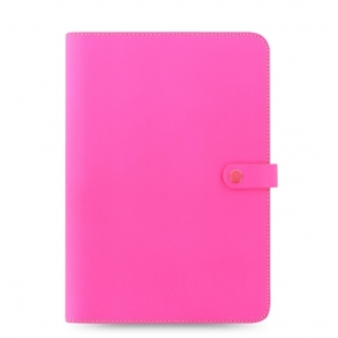 The Original portfolio A4 + Notebook pink FILOFAX - 1