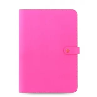 The Original portfolio A4 + Notebook pink FILOFAX - 1