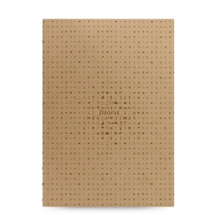 Icon Notebook A4 Náhradný blok svetlo hnedý FILOFAX - 1