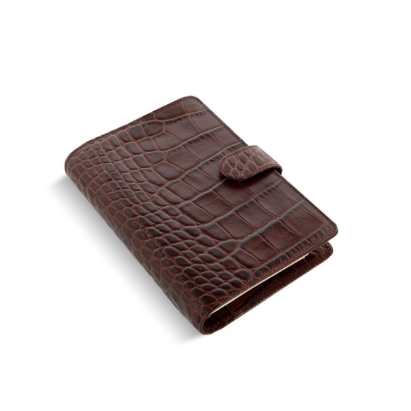 Classic Croc Organizer Personal Compact Chestnut FILOFAX - 2