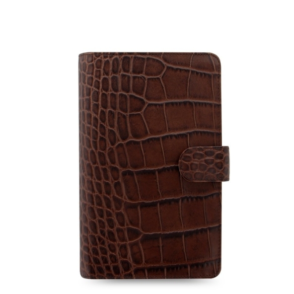 Classic Croc Diár osobný compact hnedá FILOFAX - 1