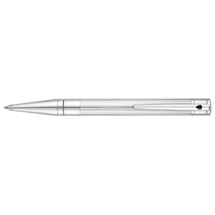 D-Initial Chrome Duo Tone Ballpoint Pen S.T. DUPONT - 1