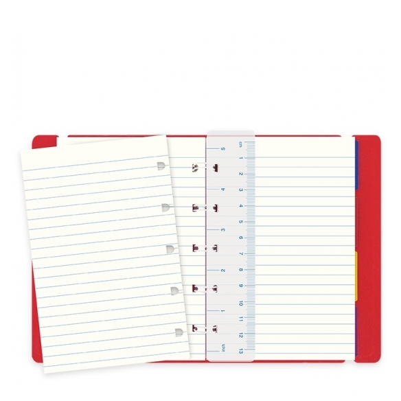 Filofax Notebook Classic pocket red FILOFAX - 3