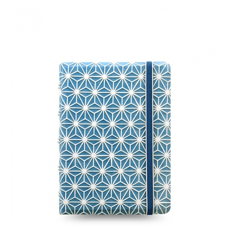 Notebook Impressions vreckový modro-biely FILOFAX - 1