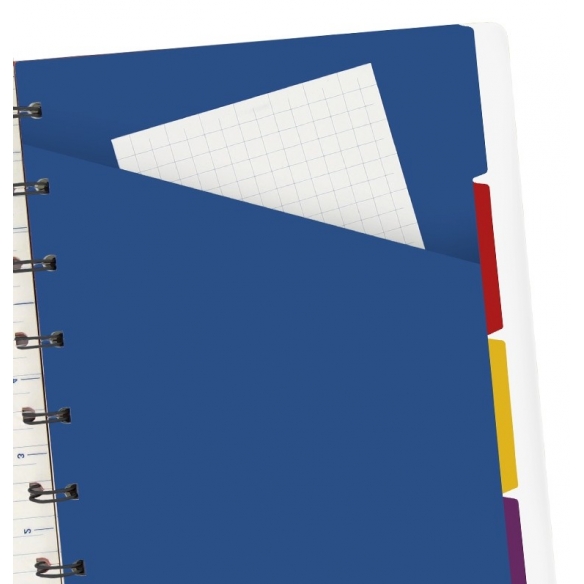 Notizbuch Impressionen A5 blau und weiß FILOFAX - 3