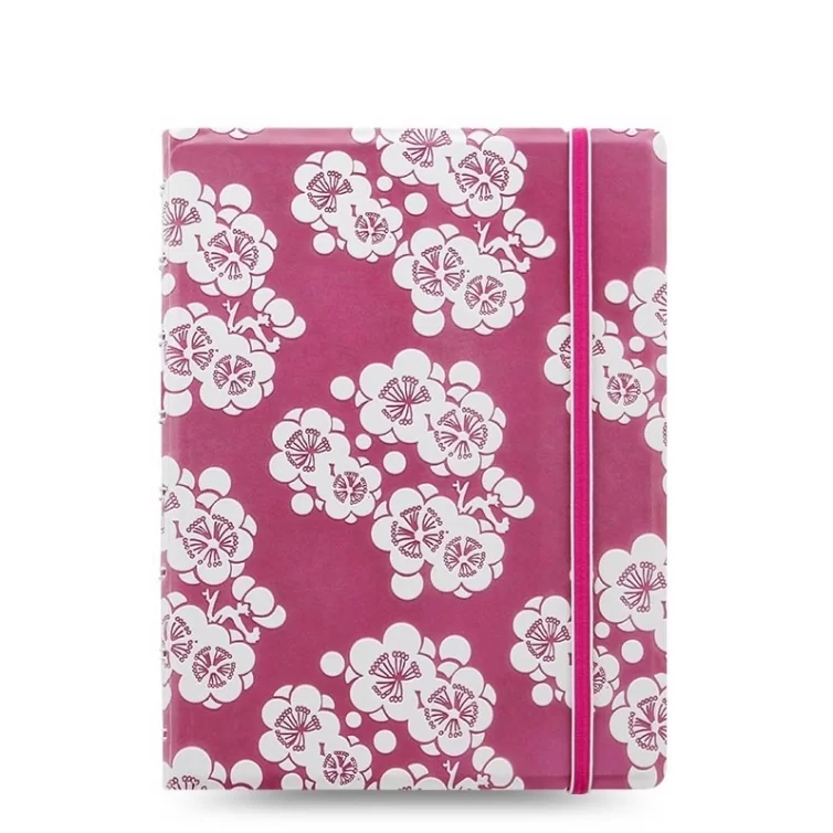 Notebook Impressions A5 pink and white FILOFAX - 1