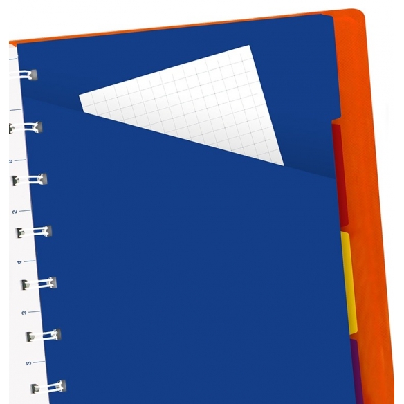 Notebook Saffiano A5 orange FILOFAX - 3