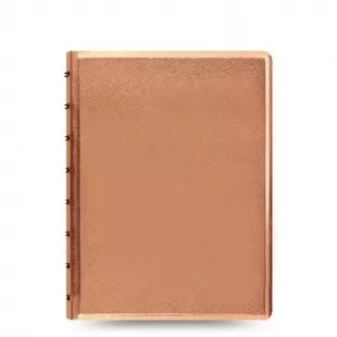 Notebook Saffiano A5 ružovozlatý FILOFAX - 1