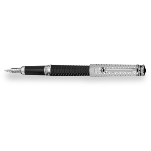 NeroUno Duetto Palladium Fountain pen MONTEGRAPPA - 1