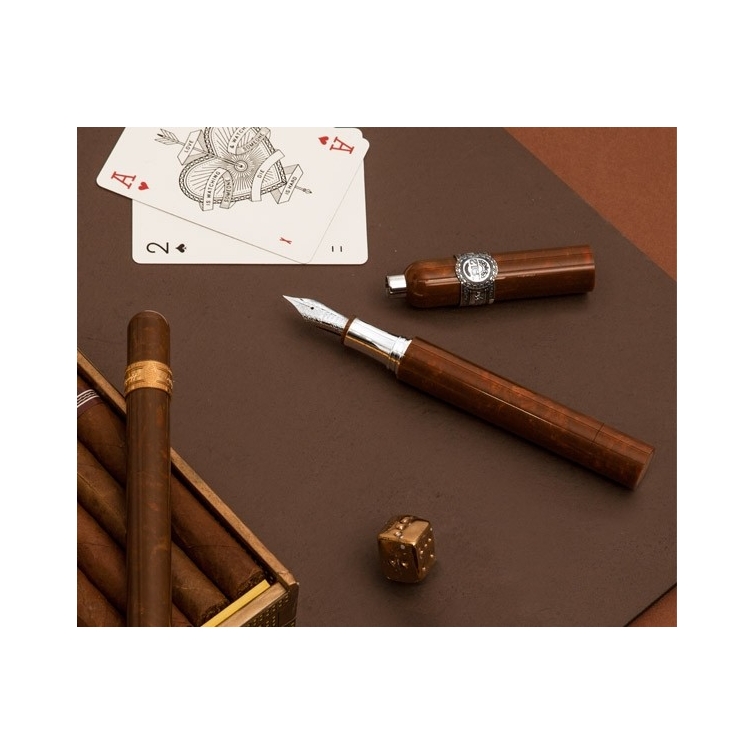 Cigar strieborné plniace pero MONTEGRAPPA - 2