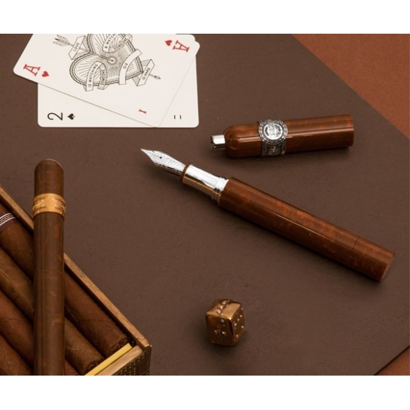 Cigar strieborné plniace pero MONTEGRAPPA - 2