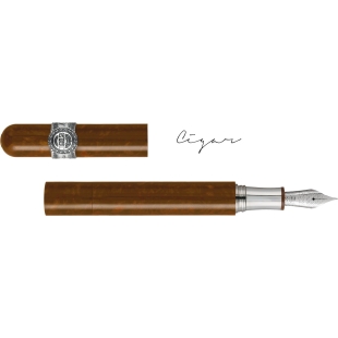 Cigar Sterling Silver Fountain pen MONTEGRAPPA - 1