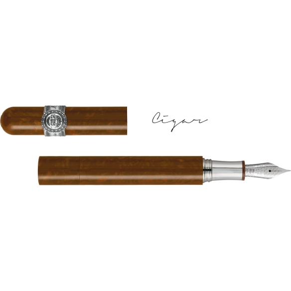 Cigar strieborné plniace pero MONTEGRAPPA - 1