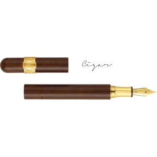 Cigar 18k Gold Fountain pen MONTEGRAPPA - 1
