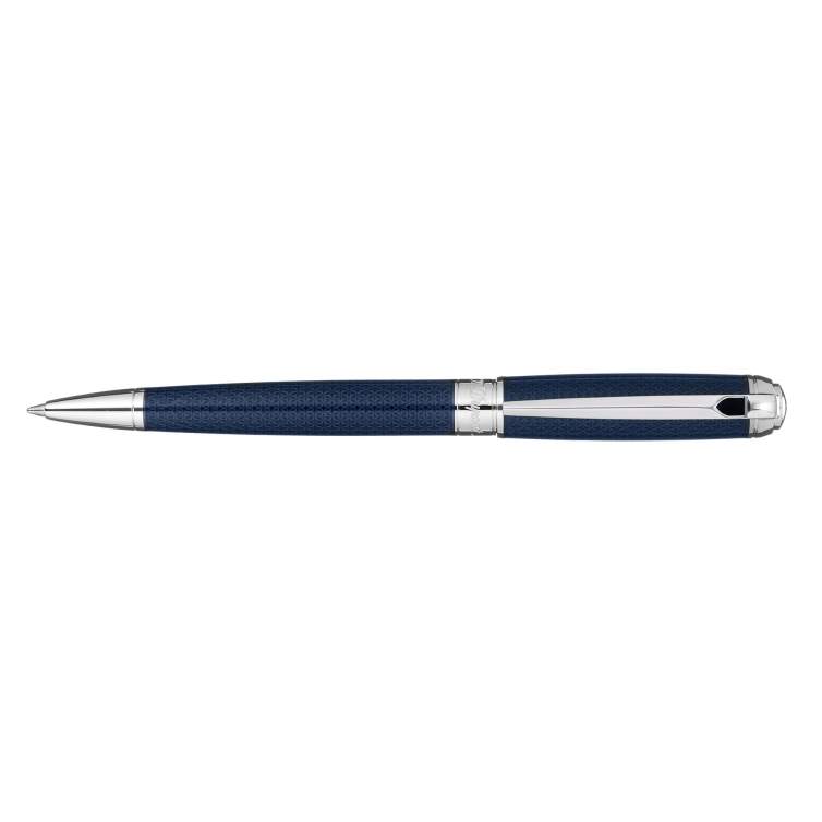 Line D Fire Head Guilloche ballpoint medium Under blue S.T. DUPONT - 1