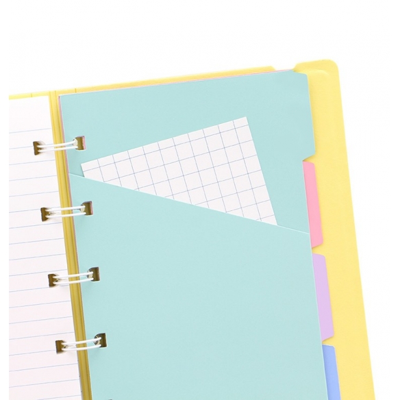 Notebook Pastel vreckový pastelovo žltý FILOFAX - 3