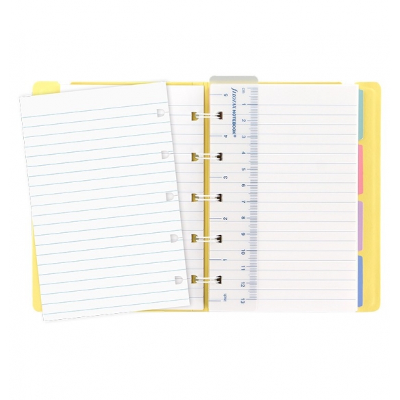 Notebook Pastel kapesní pastelově žlutý FILOFAX - 4