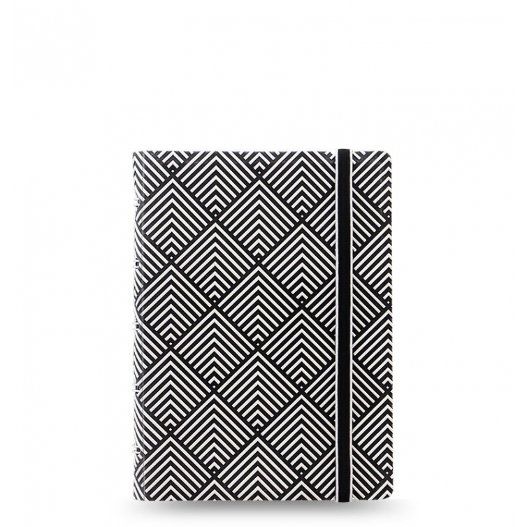 Notizbuch Impressionen Tasche schwarz und weiß FILOFAX - 1