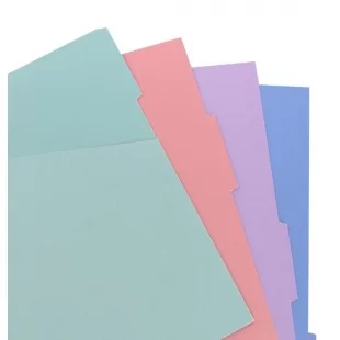 Pastel Coloured Indices Pocket Notebook FILOFAX - 1