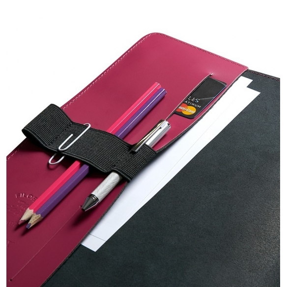 The Original Portfolio A5 with Notebook Raspberry FILOFAX - 4