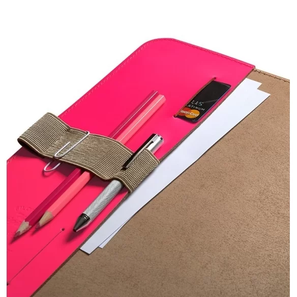 The Original Portfolio A5 with Notebook Pink FILOFAX - 5