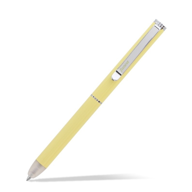 Clipbook Gumovacie pero pastelovo žlté FILOFAX - 1
