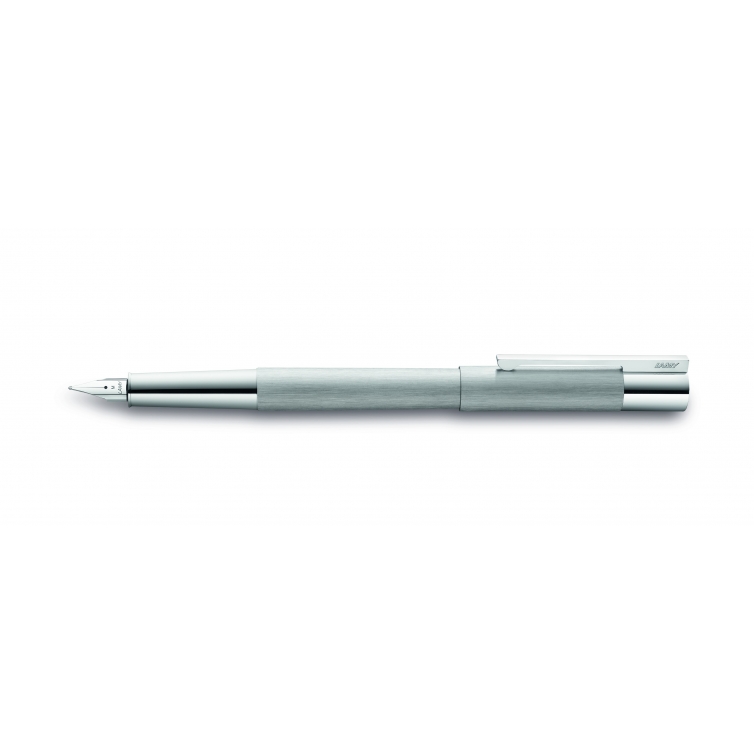 Scala Fountain Pen brushed steel LAMY - 1