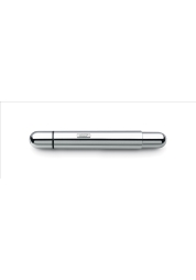 Experience the transformation of the compact LAMY Pico Ballpoint Chrome Pen, a small but powerful writing instrument that dwarfs conventional pens. Its unique push-down mechanism expands it into a full-sized pen, ideal for those on the go. With a polished chrome finish and a reliable anti-roll feature, this pen guarantees smooth writing and stylish functionality.