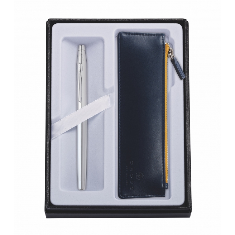 Classic Century Roller chrome with blue pouch CROSS - 1