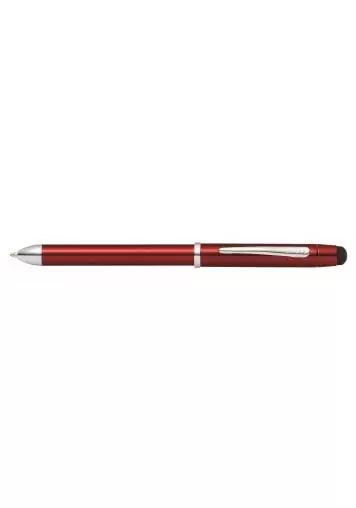 Ľahkým otočením zmeníte toto čierne guľôčkové pero na červené pero, na ceruzku a naspäť. Na druhom konci sa nachádza stylus, ktorý zvyšuje presnosť a uľahčuje interakciu s vašim obľúbeným mobilným zariadením. Akokoľvek sa rozhodnete pracovať alebo tvoriť, Tech 3+ prináša všestrannosť, pohodlie a štýl.