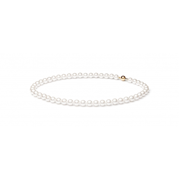 Akoya-Perlenkette weiß GAURA - 1