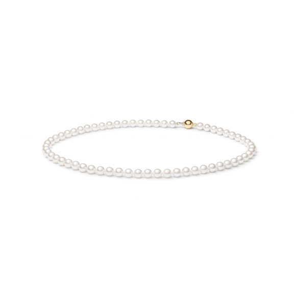 Akoya pearl necklace white GAURA - 1