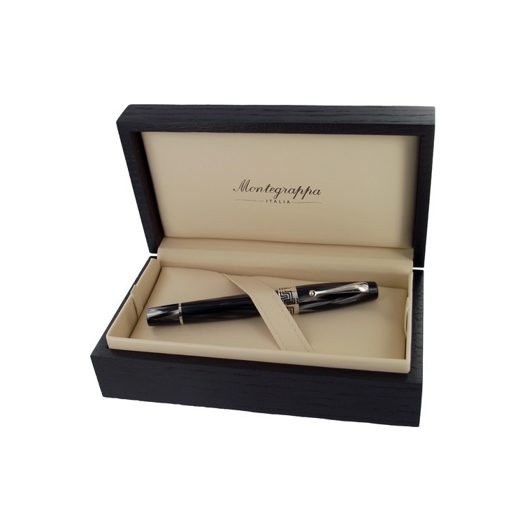 Extra 1930 Black and White Rollerball Pen MONTEGRAPPA - 2
